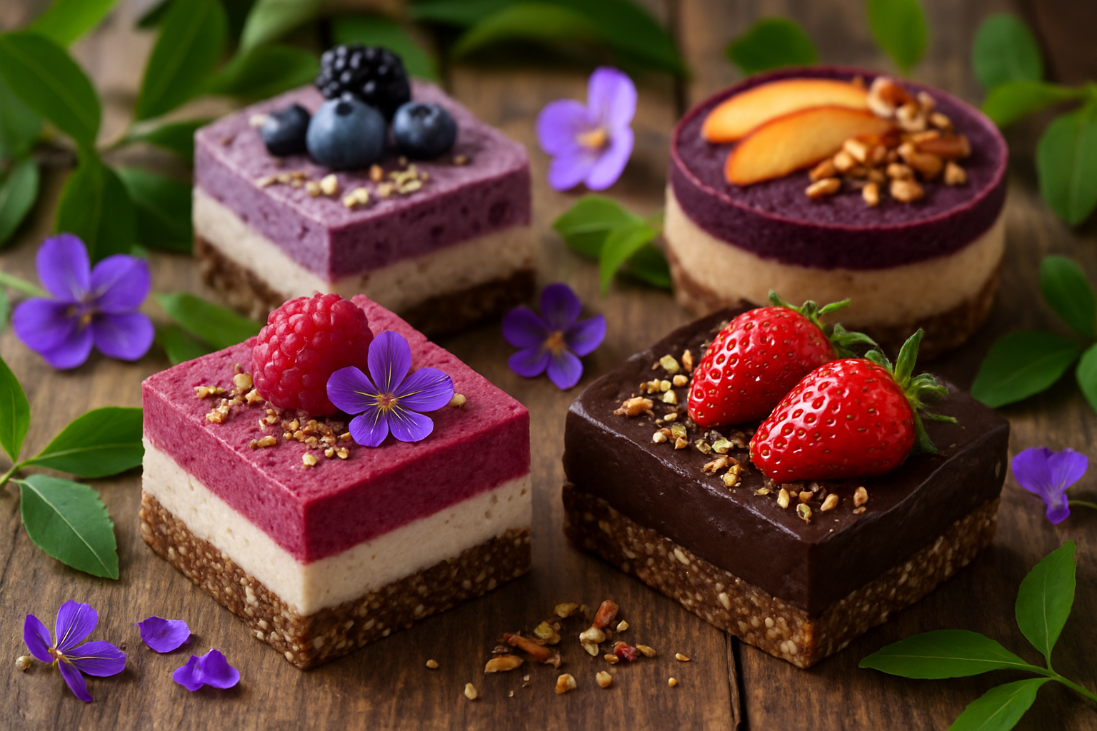 découvrez les gâteaux crus, une délicieuse tendance gourmande et vegan qui allie saveurs et bien-être. apprenez à préparer ces douceurs saines, sans cuisson, idéales pour toutes les occasions!