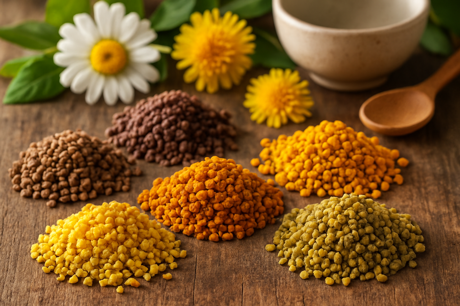 Pollens en pelote : bienfaits pour la santé et idées de recettes 1 découvrez les bienfaits surprenants des pollens en pelote pour votre santé et explorez des idées de recettes délicieuses pour les intégrer facilement dans votre alimentation quotidienne. améliorez votre bien-être avec ces petites pépites nutritives !