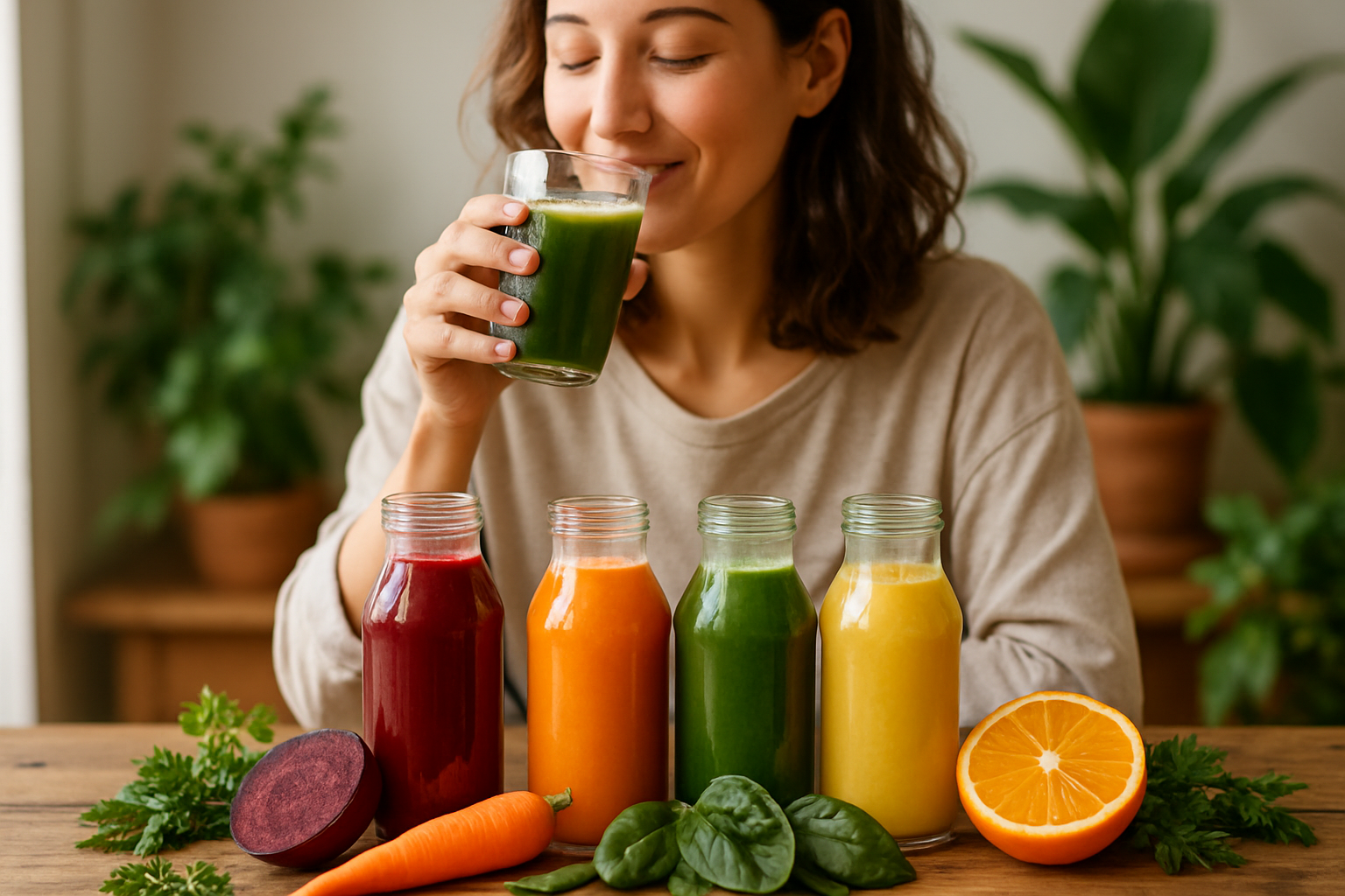 nous avons testé les bienfaits des cures de jus detox 1 découvrez les bienfaits des cures de jus détox à travers notre test approfondi. apprenez comment ces boissons naturelles peuvent revitaliser votre corps, améliorer votre bien-être et favoriser une santé optimale. plongez dans les résultats et les recommandations pour intégrer ces cures dans votre routine quotidienne.