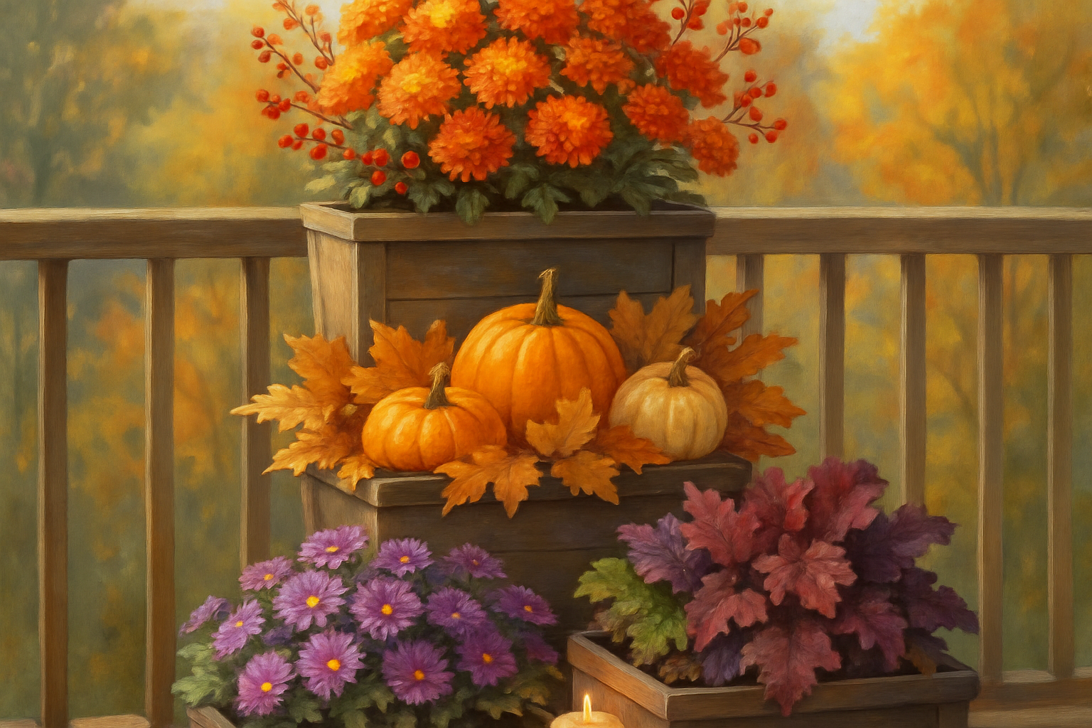 découvrez comment transformer votre balcon en un véritable havre de paix automnal avec nos 3 idées de jardinières à réaliser soi-même. apportez une touche de couleur et de charme à votre espace extérieur en quelques étapes simples !