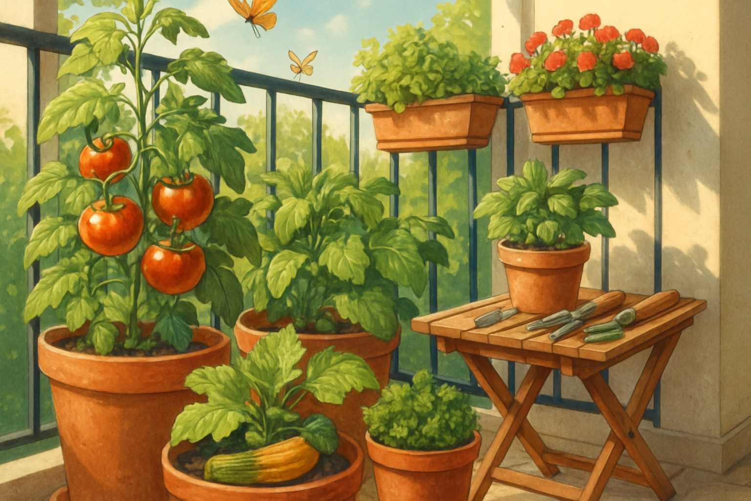 Cultiver un potager sur mon balcon : mes choix pour 2020 1 découvrez comment cultiver un potager sur votre balcon avec nos conseils pratiques et choix de cultures pour 2020. transformez votre espace extérieur en un jardin productif et durable, même en milieu urbain!