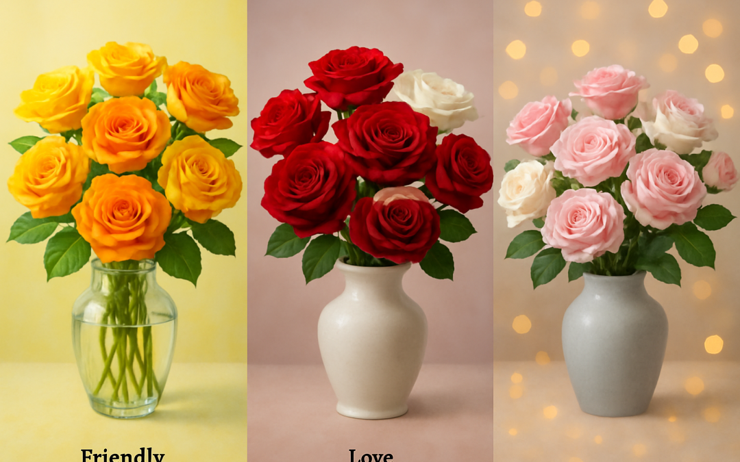 Amitié, amour, félicitations : quel choix de roses pour chaque occasion ?