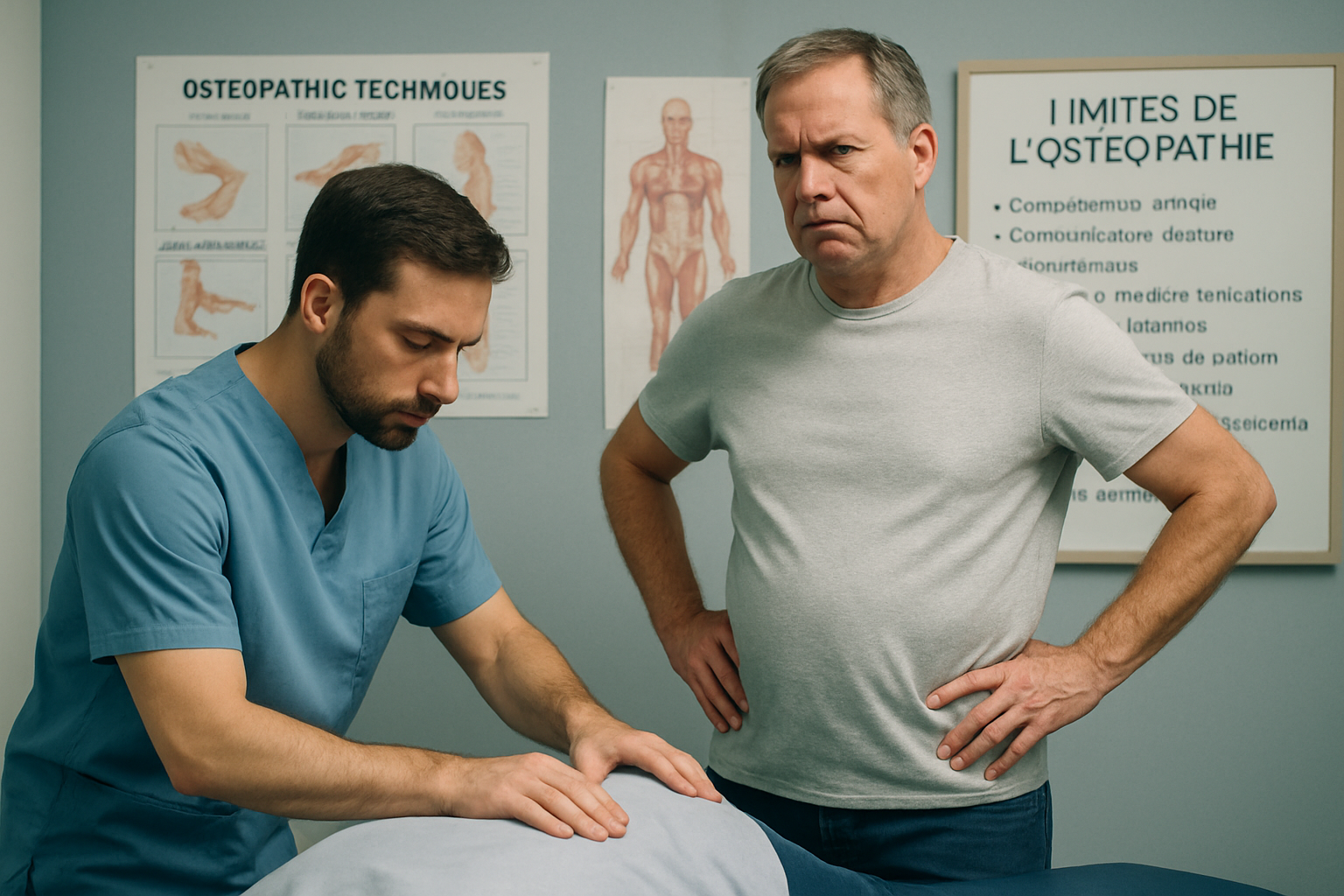 découvrez les limites des demandes à un ostéopathe dans cet article informatif. nous explorons les situations où l'ostéopathie peut être bénéfique, ainsi que les cas où elle pourrait ne pas être adaptée. informez-vous sur les attentes réalistes et les recommandations pour une meilleure santé.