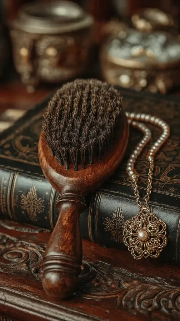 Brosse Poil de Sanglier : Le Secret Naturel pour une Chevelure de Rêve 2 accessoires capillaires naturels c t d une brosse