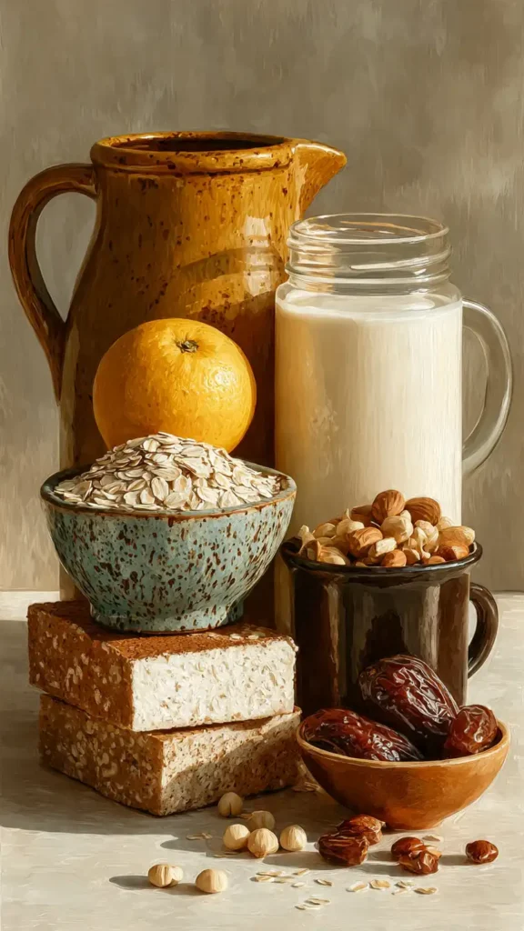 Pourquoi le lait n'est pas bon pour les adultes : Révélations et Alternatives Douces 3 briques et bocaux de laits alternatifs