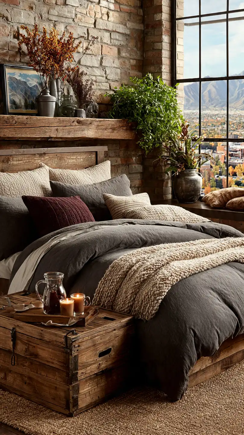 Idée de Déco Chambre : 10 Inspirations pour Créer votre Sanctuaire Personnel 9 cozy bedroom layers of linen soft cotton