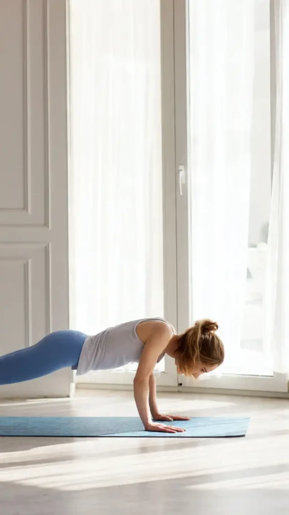 Quel Sport pour Perdre du Ventre ? Mon Guide Ultime pour une Taille Affinée et Tonique 1 woman doing a plank exercise on a