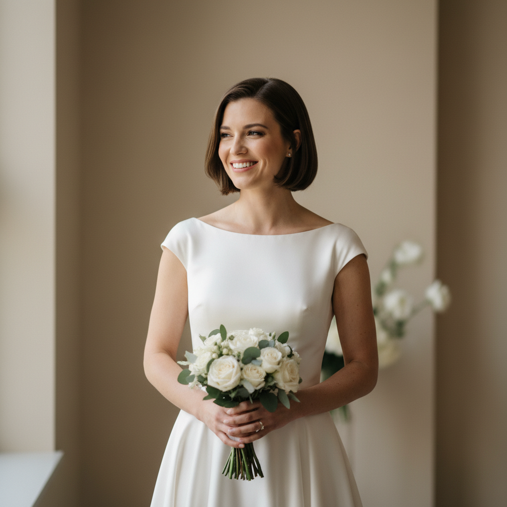 découvrez des idées et conseils pour sublimer vos cheveux courts le jour de votre mariage. inspirez-vous de coiffures élégantes et adaptées pour un look parfait et inoubliable.