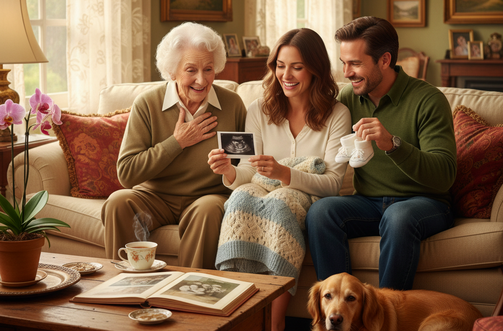 Comment annoncer une grossesse aux arrière-grands-parents : idées touchantes et originales