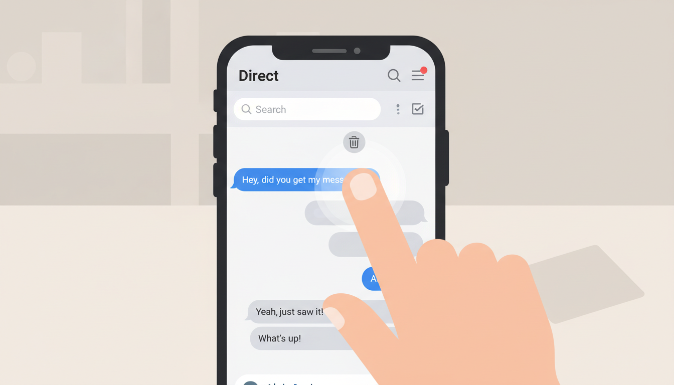 découvrez comment supprimer une conversation instagram pour tous les participants, étape par étape, afin de garder vos échanges privés et organisés.