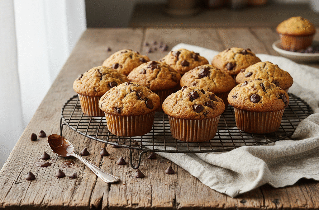 Comment réussir des muffins pépites chocolat moelleux et gourmands