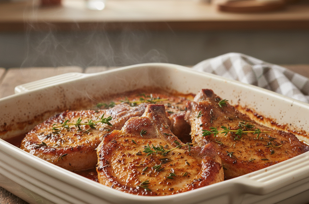 découvrez notre recette facile de côtes de porc au four, accompagnée de conseils pratiques pour un plat savoureux et tendre à chaque cuisson.