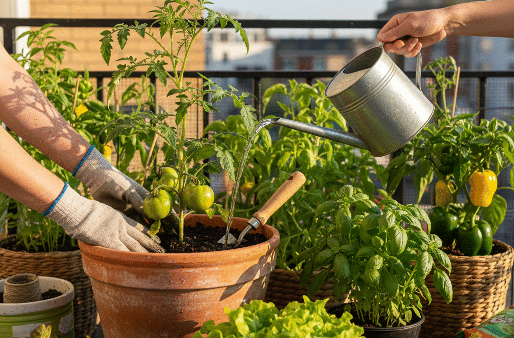 Cultiver un potager en pots : 5 conseils pratiques pour réussir vos récoltes