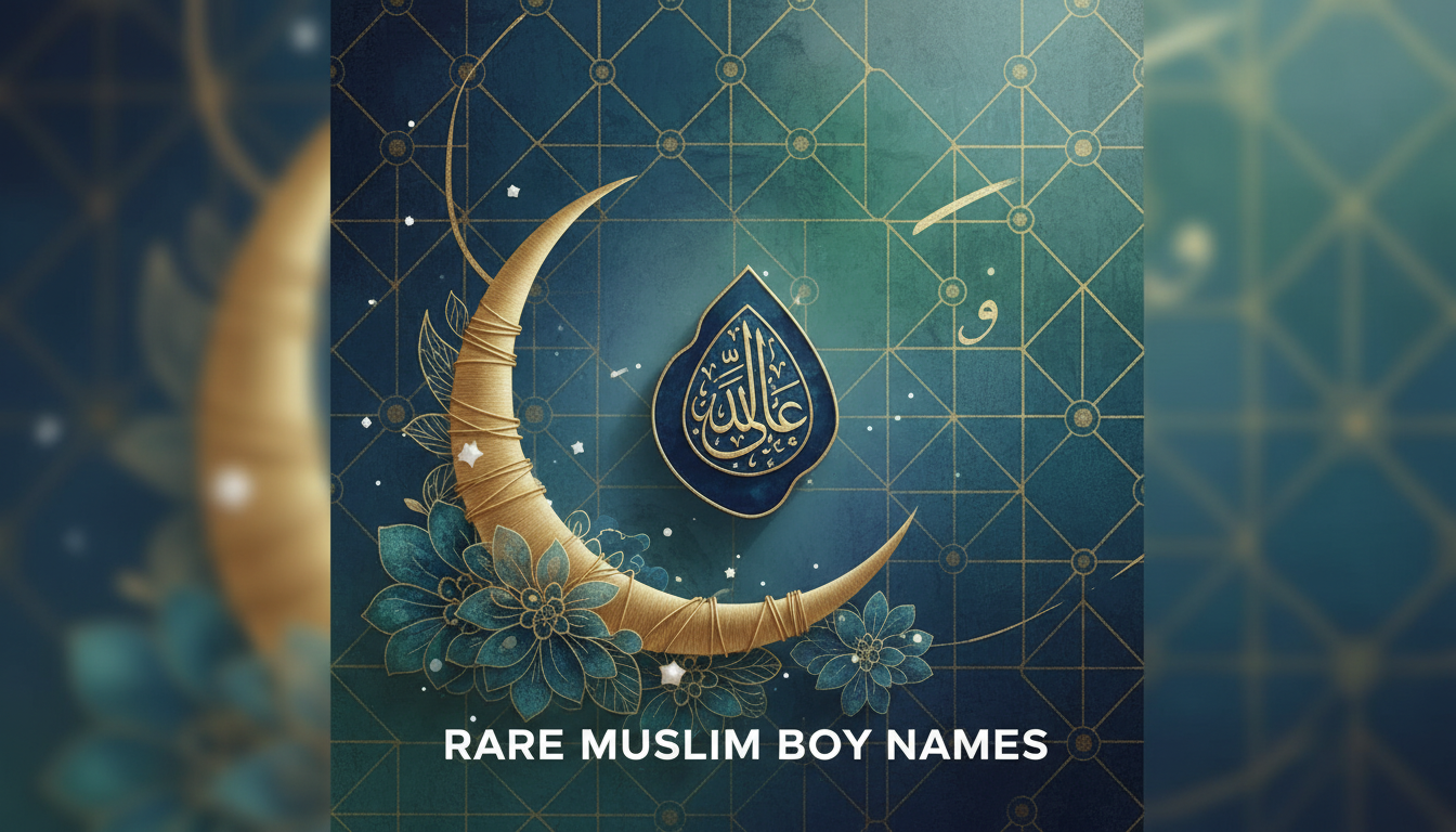 explorez notre sélection exclusive de prénoms musulmans rares pour garçons, alliant tradition et originalité pour un choix unique et significatif.