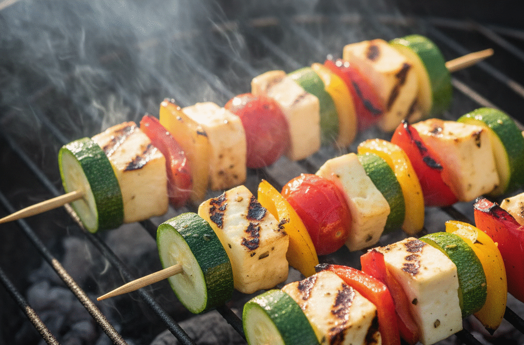 découvrez des idées simples et savoureuses pour un barbecue sans viande, parfaites pour régaler tous vos invités avec des alternatives délicieuses et faciles à préparer.