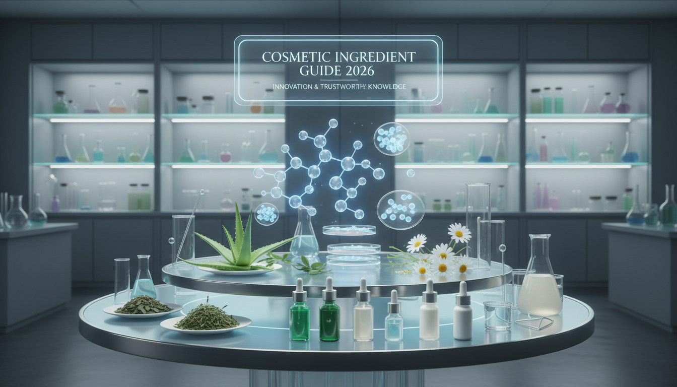 découvrez notre guide complet des ingrédients cosmétiques à connaître en 2026 pour choisir des produits efficaces et sûrs adaptés à votre peau.