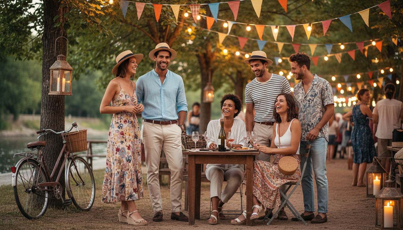 découvrez notre guide stylé pour choisir la tenue parfaite pour une soirée à la guinguette et briller tout en respectant l'ambiance festive et vintage.