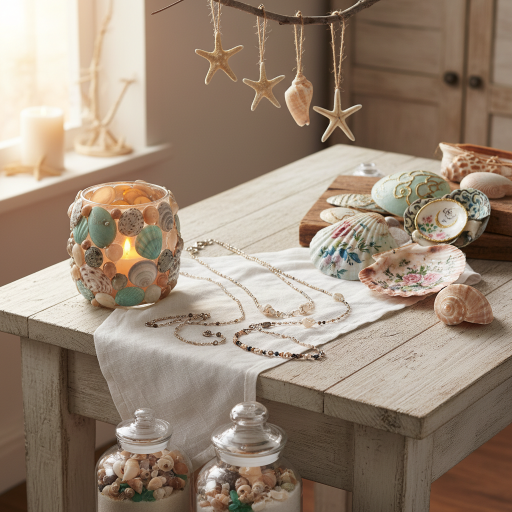 découvrez des idées créatives et des astuces pratiques pour sublimer vos coquillages ramassés sur la plage et créer de magnifiques décorations uniques.