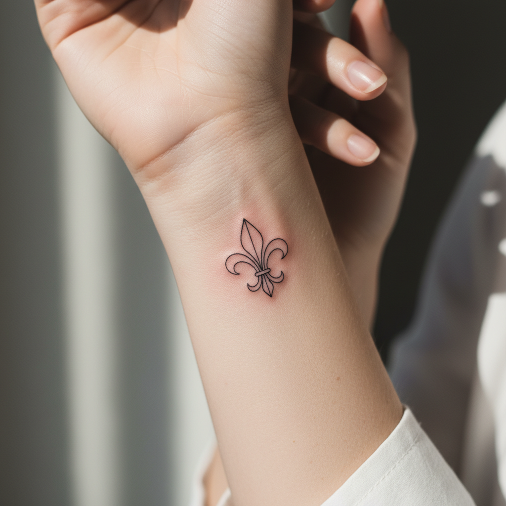 découvrez la signification profonde et la beauté élégante de la fleur de lys dans l'art du tatouage, un symbole riche en histoire et en charme.