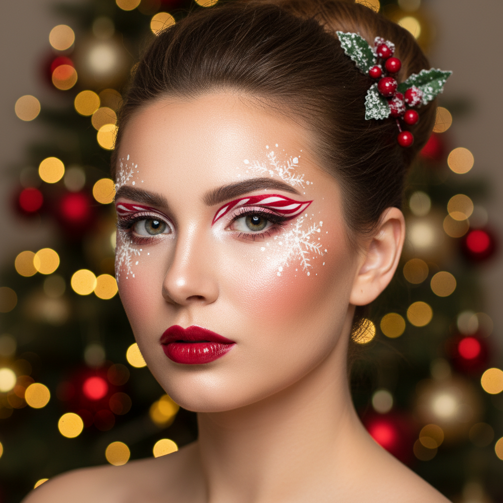 découvrez 10 idées de maquillage créatif et coloré pour noël, parfaites pour illuminer vos fêtes et révéler votre style festif avec éclat.