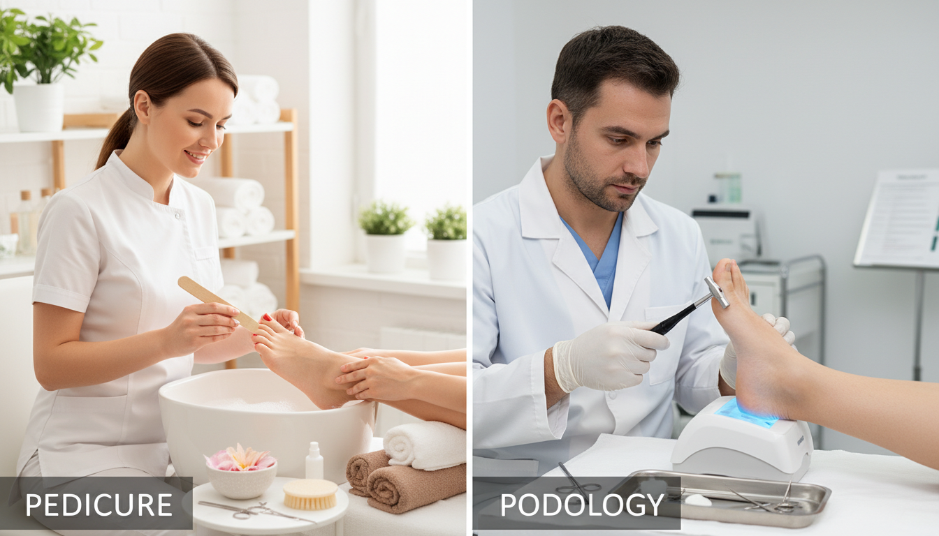 découvrez les différences essentielles entre pédicure et podologue, et comprenez leurs rôles respectifs dans les soins et traitements des pieds pour mieux choisir votre spécialiste.