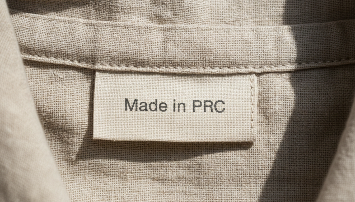 découvrez la signification de l'étiquette « made in prc » sur vos produits et ce que cela implique en termes d'origine et de qualité.