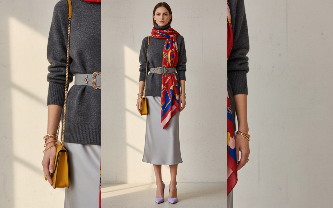 Quelles couleurs choisir pour sublimer vos tenues grisées ?