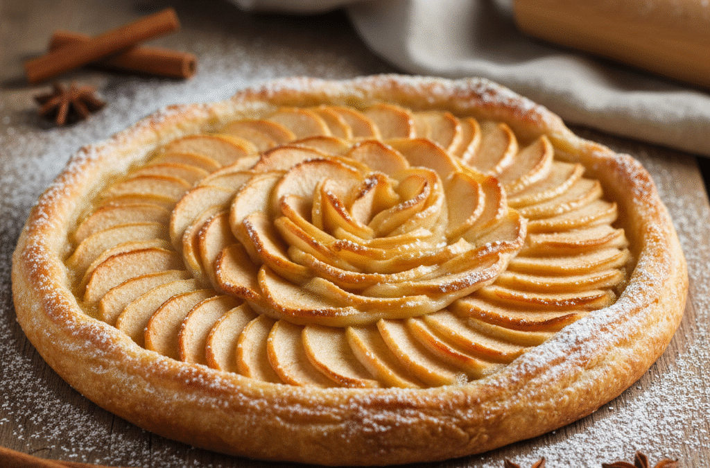 découvrez nos recettes délicieuses de tarte aux pommes à la pâte feuilletée et nos astuces pour une préparation réussie et un goût parfait.