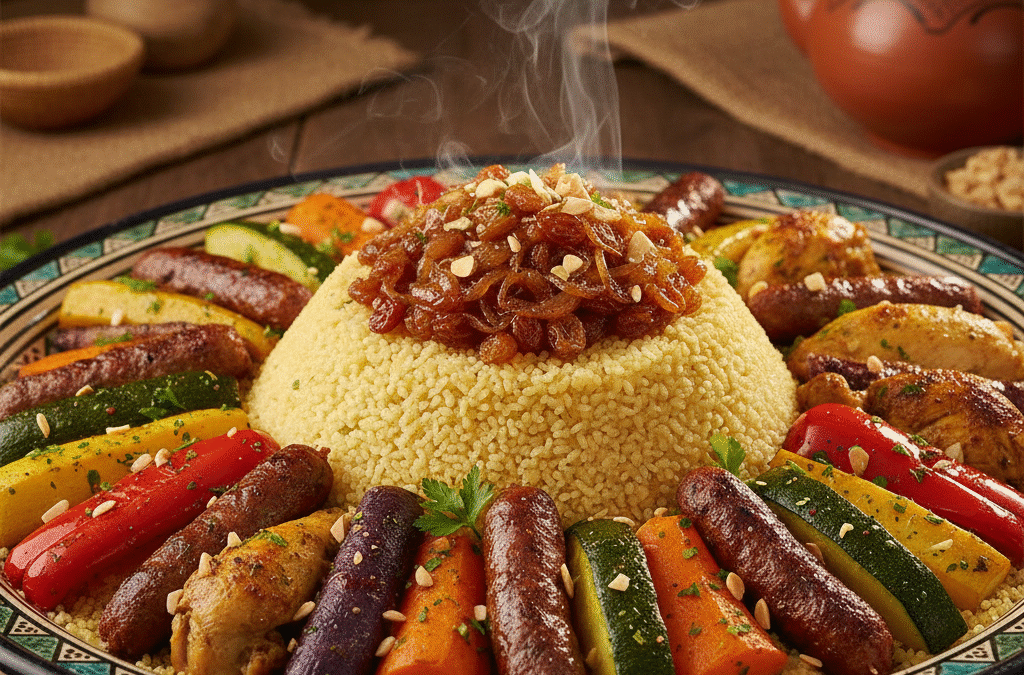Véritable recette couscous : astuces et conseils pour un plat authentique