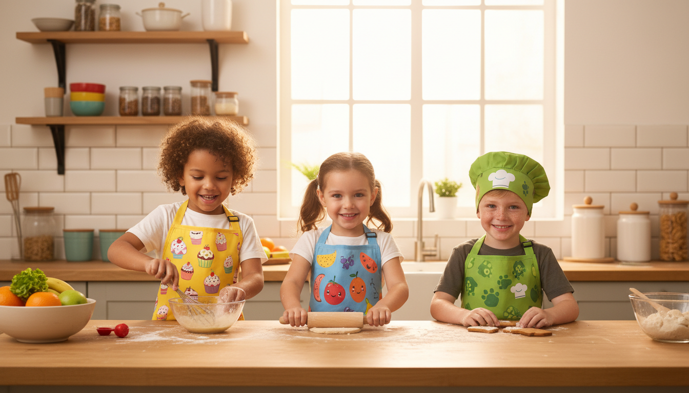 découvrez nos conseils pour choisir le tablier de cuisine enfant parfait, alliant confort, protection et style pour vos petits chefs en herbe.