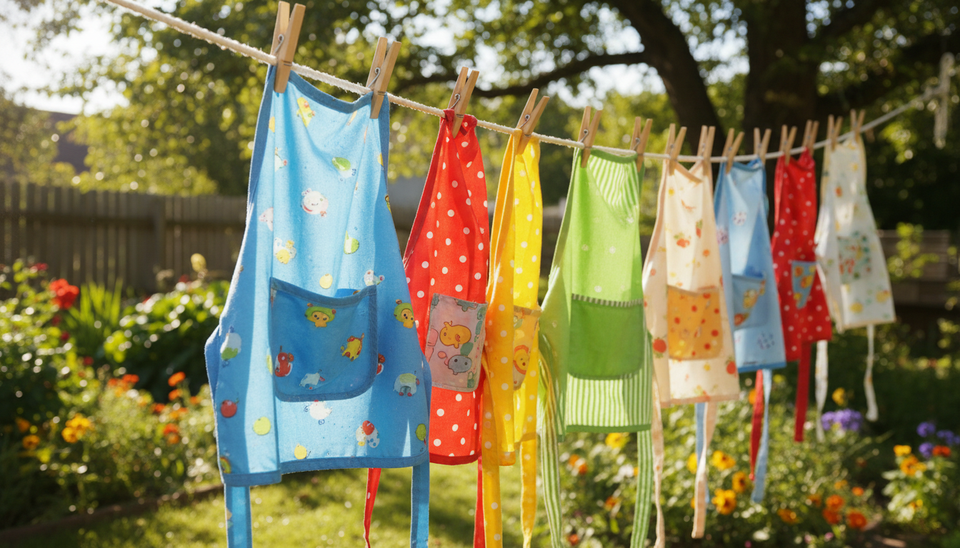 découvrez nos conseils pour choisir le tablier de cuisine enfant parfait, alliant confort, protection et style, pour accompagner vos petits chefs lors de leurs aventures culinaires.