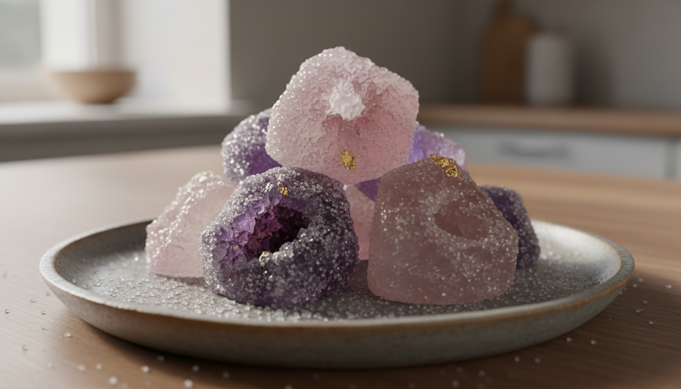 découvrez comment utiliser les cristaux comestibles pour sublimer vos desserts et explorez les saveurs à privilégier pour des créations gourmandes et originales.