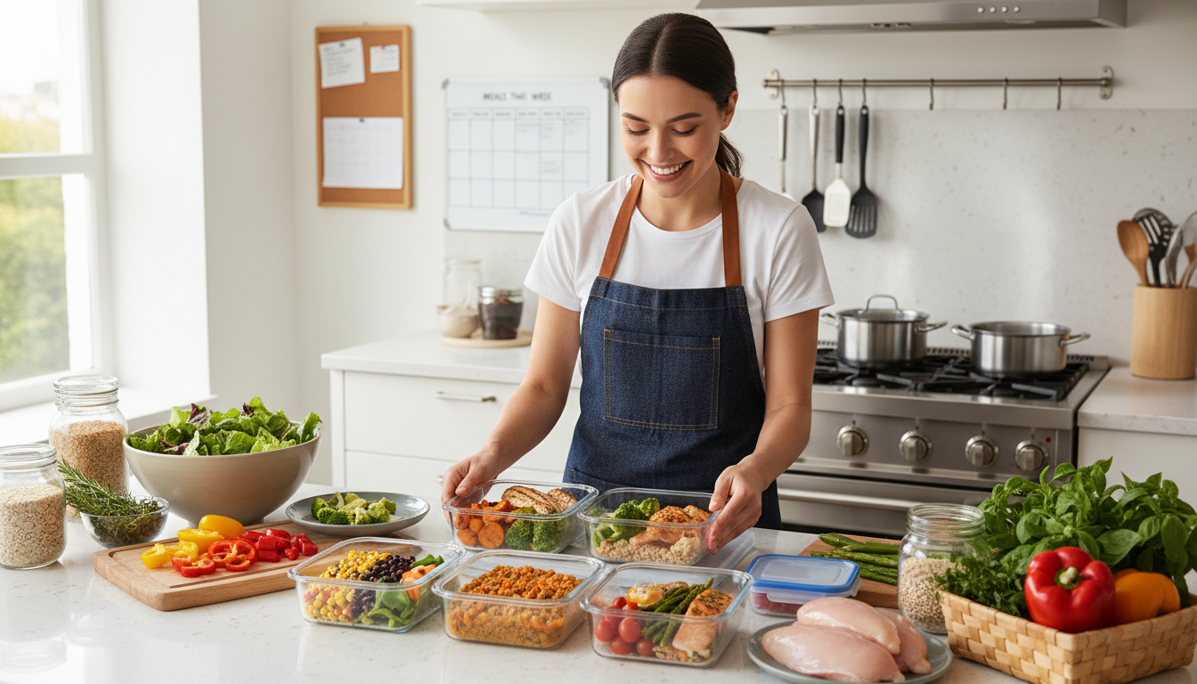 découvrez notre recette batch cooking pour préparer tous vos repas de la semaine en une seule session, gagner du temps et manger équilibré facilement.