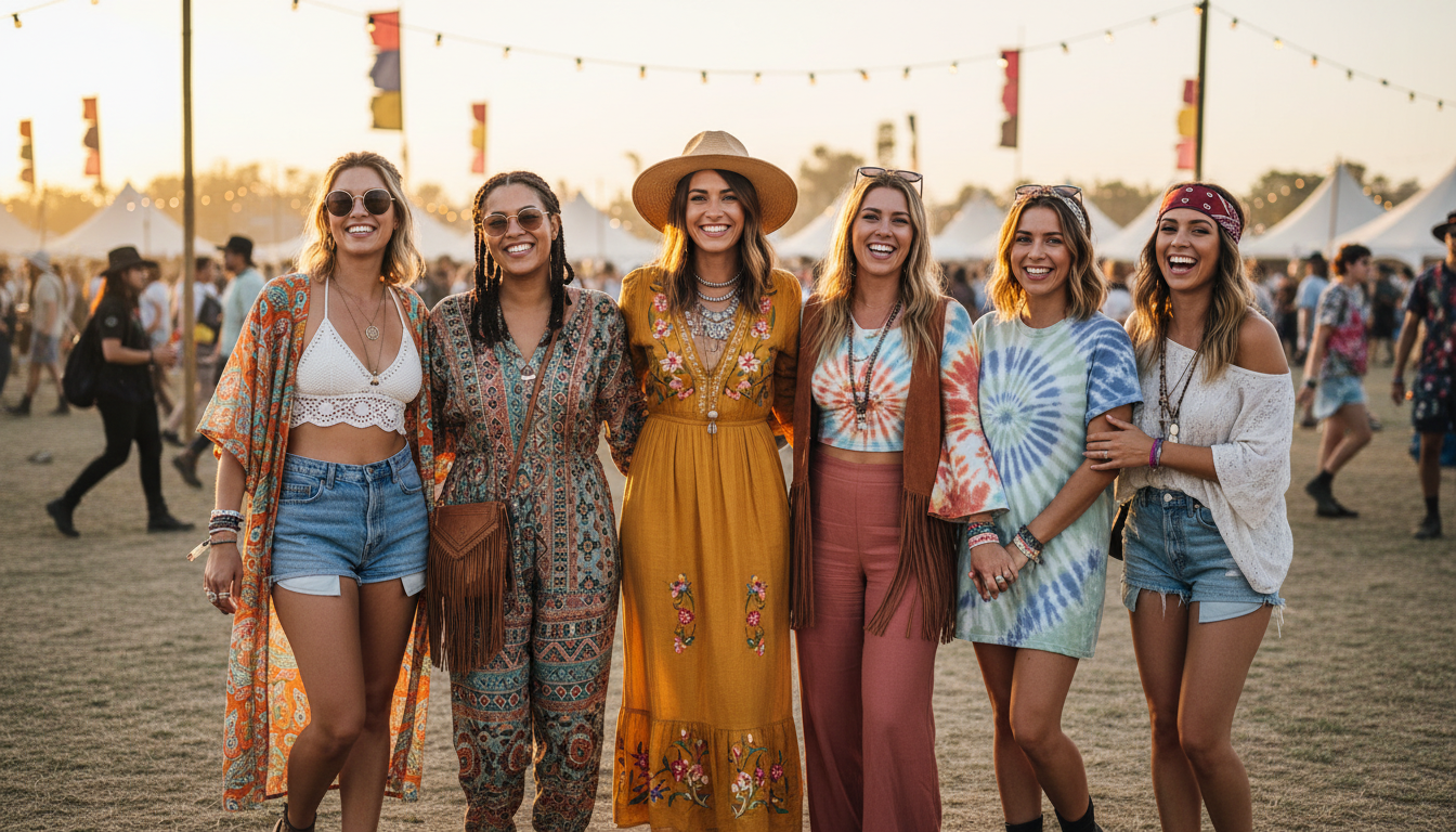 découvrez nos conseils pour choisir des tenues festival femme alliant style tendance et confort, idéales pour profiter pleinement de vos événements.
