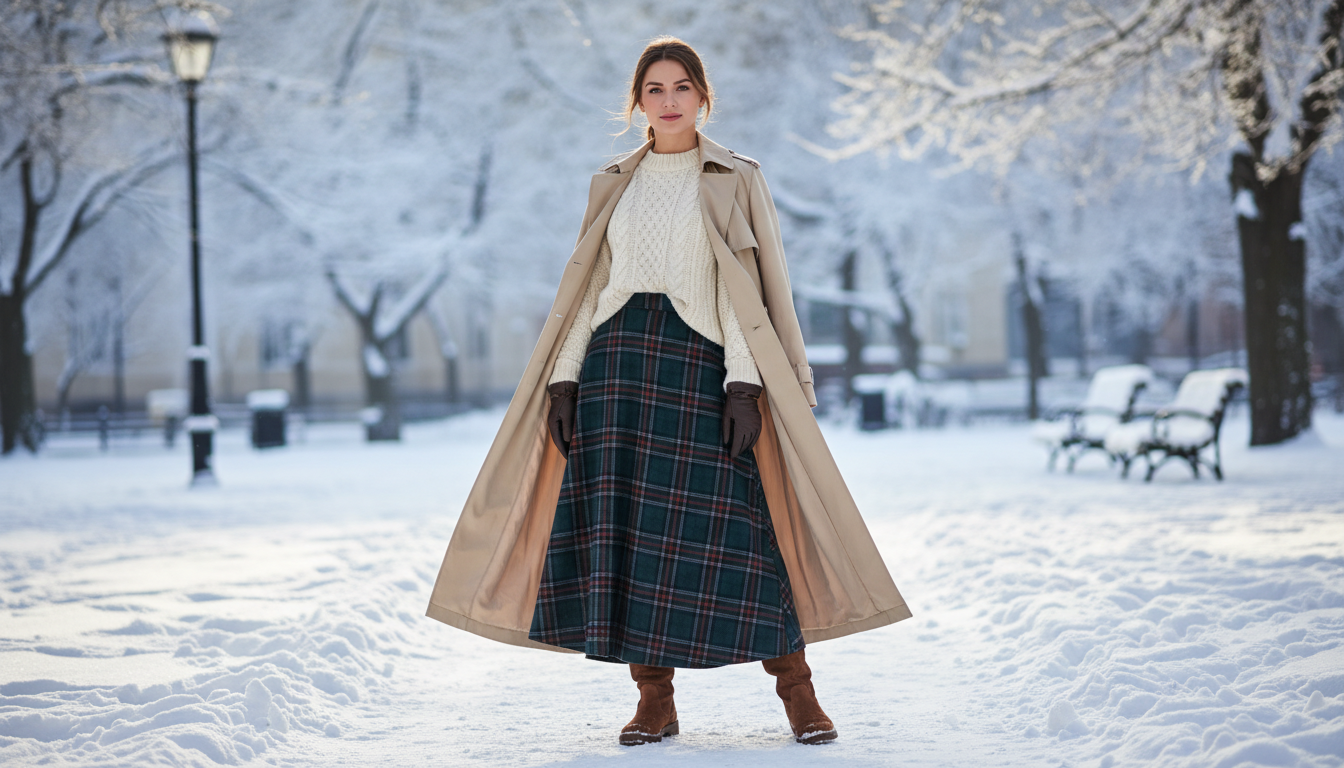 découvrez comment choisir et porter une jupe longue en hiver pour allier élégance et chaleur. astuces tendance et conseils mode pour affronter le froid avec style.