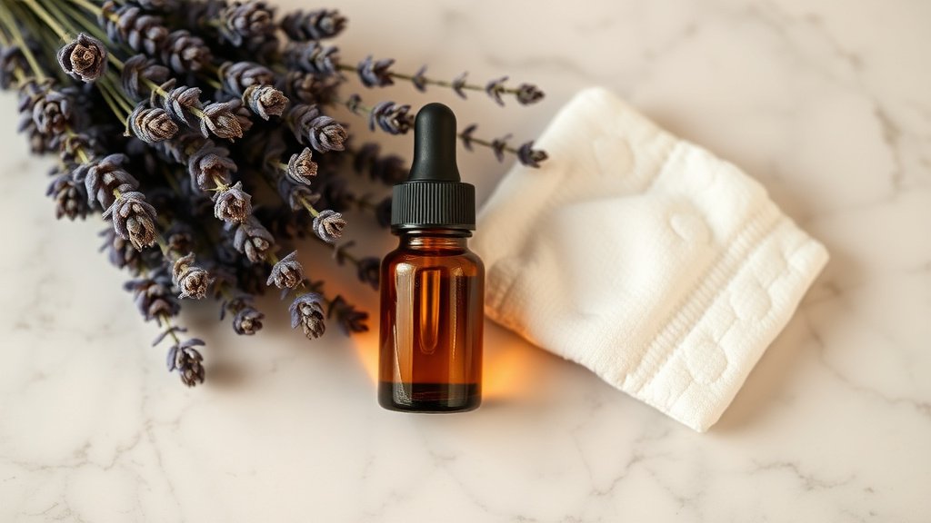 Illustration application lavande aspic piqure brulure premiers secours naturels