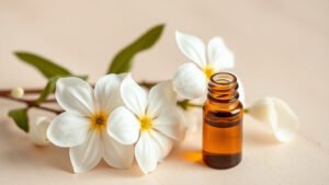 Illustration fleur oranger amer bigaradier neroli huile essentielle precieuse